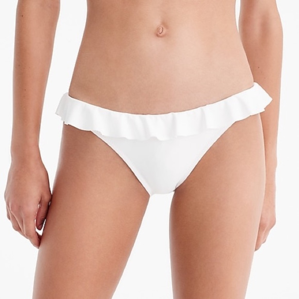 {J.Crew} ruffle bikini 2XL NWT